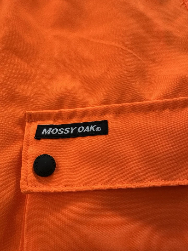 Hunting Safety Vest Mossy Oak Blaze Orange Padded Shoulders Youth 18 - Image 2 of 4