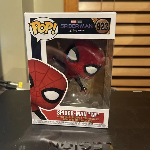 Funko Pop! Vinyl: Marvel - Spider-Man Upgraded Suit #923 Damaged Box Varies