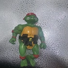 Vintage Teenage Mutant Ninja Turtles Raphael Soft Head Figure 1988 Playmates Red