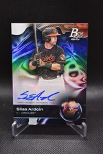 Silas Ardoin Auto 2023 Bowman Platinum Top Prospects #TOP-88 Baltimore Orioles