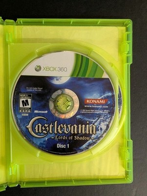 Castlevania Lords of Shadow Xbox 360 2 Disk
