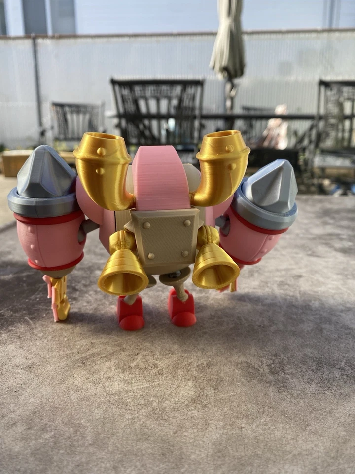 Boneco de ação usado Kirby Mechanical Planet Robot - Imagem 3 de 4