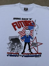 Vintage 1992 Ross Perot For President Political Promo T-Shirt Size 2XL