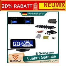 LCD Einparkhilfe mit 8 Sensoren zum Nachrüsten  hinten Parkhilfe/ 1