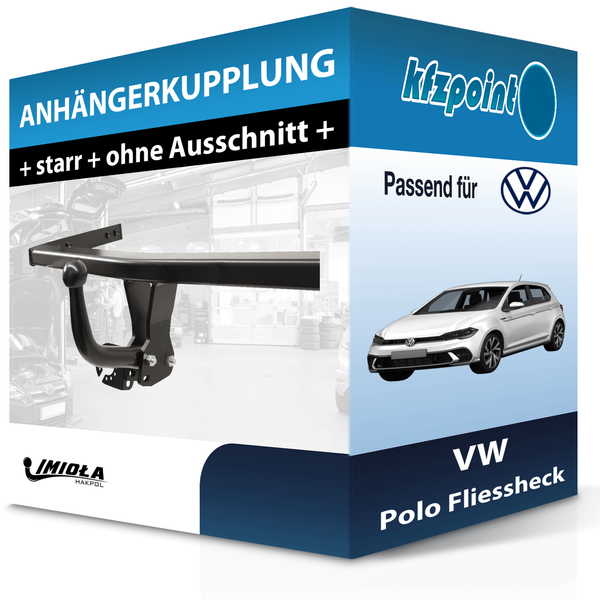 Imiola HAK-POL AnhäNgekupplung Starr Passend für VW Polo Fliessheck 17-21 Neu-image