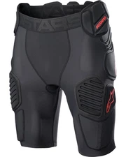 Alpinestars Bionic Pro Mens Protective Shorts Black/Red
