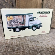 Vintage Remington Buck Deer 1st in Series Deer Diecast 53 Ford C-600 Hunt Decor