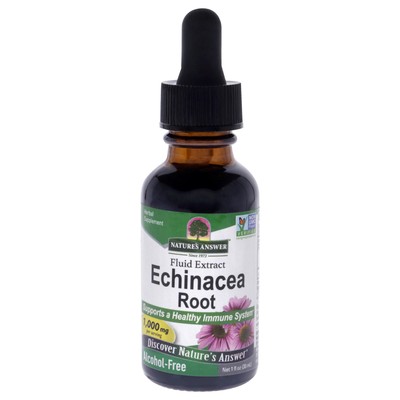 2 Pack Echinacea Root Extract AF - 1000 mg by Natures Answer for Unisex - 1 oz