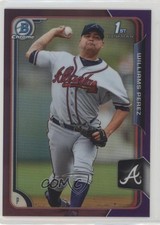 2015 Bowman Chrome Prospects Purple Refractor 34/250 Williams Perez #BCP22 0j6