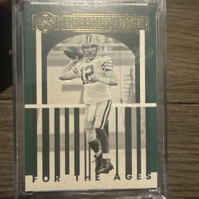 2023 Panini Legacy For the Ages Green 30/100 Aaron Rodgers #FTA-1