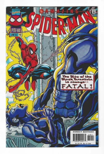 AMAZING SPIDER-MAN #419 (1997) _ Black Tarantula! _ Marvel _ VF/NM