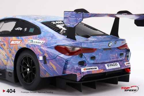 BMW M4 GT3 #1 ST Racing 2022 12 ore vincitore Mugello scala 1:18 TSM TS0404 - Foto 6 di 6