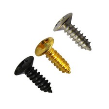 50Pcs Black/Silver/Gold Optional Electric Guitar Bass Pickguard Screws