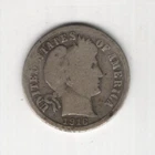 1916 P BARBER DIME 90% SILVER PHILADELPHIA 10¢ UNITED STATES AMERICA TEN CENTS