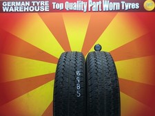 185 R14C Kumho Radial 857 185 R14C Part Worn Summer x2 (B985)