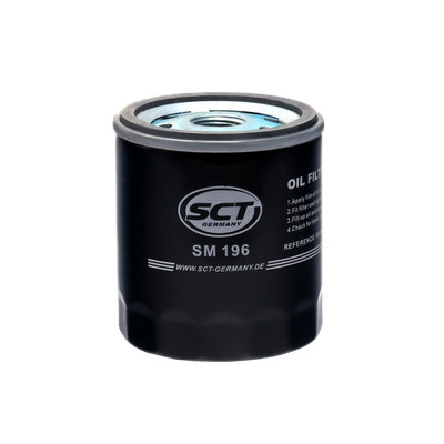 Ölfilter SM 196 von SCT Germany, Anschraubfilter, 1 Stück