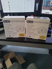 2 Pack Herdio 4" 2-Way Full Range In-Wall/In-Ceiling Speakers -White