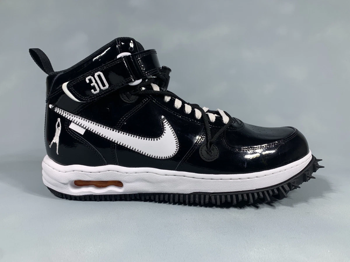Off-White Air Force 1 Mid Black for sale | eBay