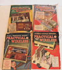 4 x PRACTICAL  WIRELESS Magazine Nov. 1959