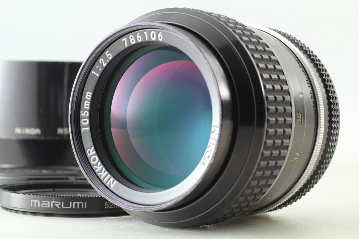 レンズ(単焦点) Nikon P.C Auto 105mm f/2.5 non Ai L0369 Nikon 105mm f2.5 Nikkor-P.C Auto Pre-AI - Lens – Kamerastore