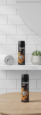 Twin pack AXE BODY SPRAY LEATHER COOKIES 48 HOURS FRESH 150 ML