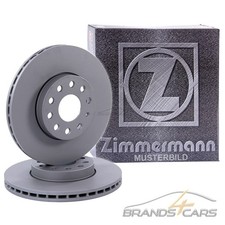 ZIMMERMANN 2x BREMSSCHEIBE BELÜFTET Ø324 VORNE FÜR BMW 5-ER E60 E61 520 525 530