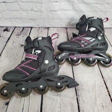 Rollerblade Zetrablade Women's Fitness Inline Skates - Size 9 Black/Pink