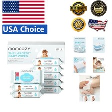 Ultra-Hydrating Baby Wipes - 99 Water, 480 Count for Gentle Daily Cleansing