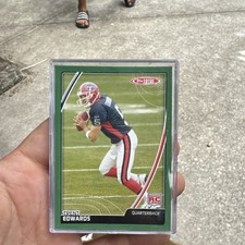 Topps 2007 Total Trent Edwards #446 Buffalo Bills NFL Rookie Football Card. rookie card picture