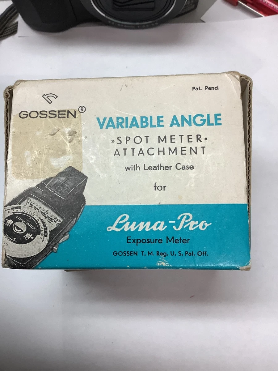 Gossen Luna-Pro Spot Photography Light Meters for sale | eBay
