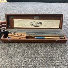 Vintage Unitech Lettering Set NO. 3 Drafting Kit Templates. ML