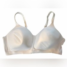 Catherines White Wireless Bra 50B NWOT