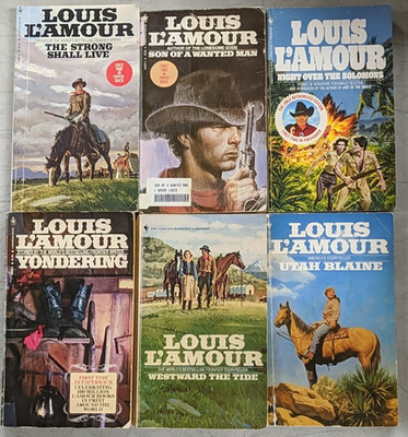 Louis L'amour The Strong Shall Live Night Over The Solomons Son Of A Wanted M X6