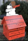 Birdhouse Snoopy Woodstock Dog House Wood Handmade NEW GA BULLDOGS Sport Gift — photo 8