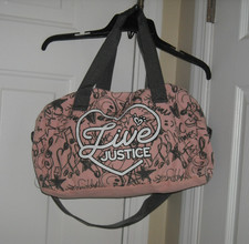 Justice, Pink Live Justice, Tote/ Duffel Bag, 107931 110033 5256, Good Condition