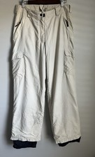 Obermeyer Women  s Biege Snowboard Ski Lined 4 Pocket Softshell Pants Size 10