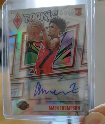 2023-24 Phoenix Amen Thompson Rookie Signs RC #RS-AMT /99 Future PSA 9 or 10 ?