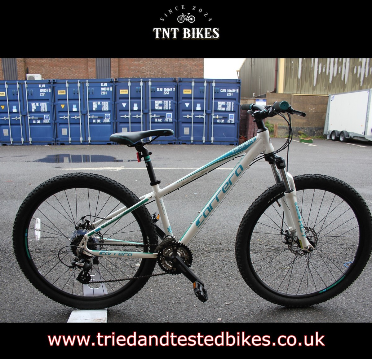 Carrera Vengeance Extra Small Ladies Womens Mountain Bike Fully