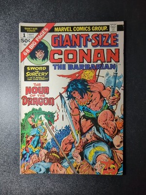 Giant Size Conan #1: VF/VF+ : 1st Belit Cameo: Gil Kane Cvr: Marvel 1974