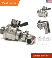 EZ-106 Oil Drain Valve 14mm-1.5 with Removable Hose End for Effortless Changes