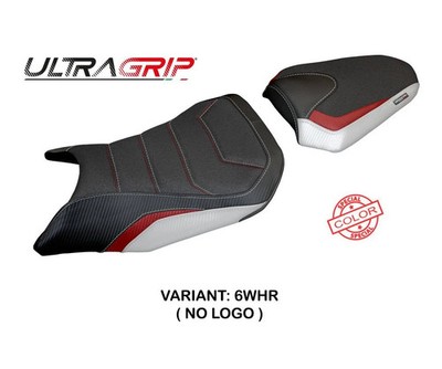 Seat cover Toyama SColor UGrip White-Red Tpz comp HONDA CB 750 HORNET 2023 2026