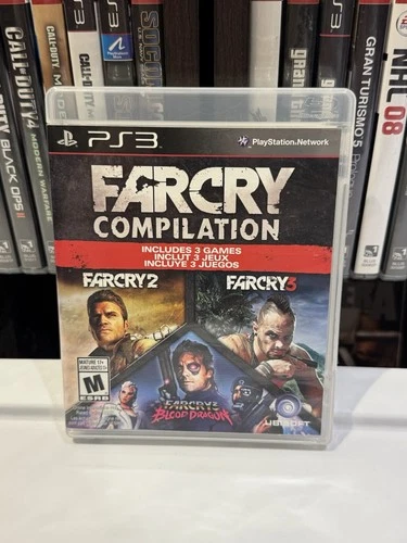 Far Cry Compilation (PS3) CIB | Far Cry 2, 3 & Blood Dragon | Tested