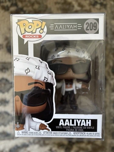 Funko Pop! Rocks Vinyl Aaliyah #209 Brand New W/POP! Protector