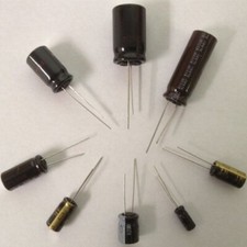 4x NICHICON 105 C Electrolytic Capacitor 1000uF 10V, 3/8" X 1/2" 10X12.5mm 