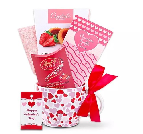 Alder Creek Gift Baskets Set of 3 Valentine's Day Mugs - 第 1/4 張圖片