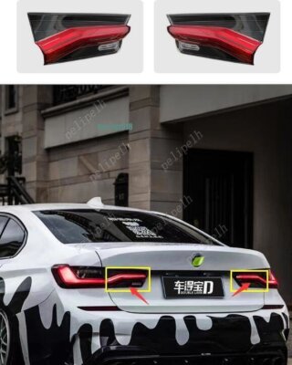  3シリーズ G20/G21右外内側テールランプ H4744275808 For BMW G20 G21 3 Series 19-24 Left and Right Inner Rear Tail