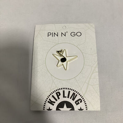 Kipling Women's Pin N' Go KI7364 Multicolor Handbag Metal Star Note Pin