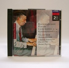 Rachmaninov: Piano Concertos 1-4 2xCD Ashkenazy Previn 1995 London 444 839-2