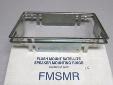 2 FMSMR Mounting rings for M S FMS/FMSM Music Speakers 45 ohms