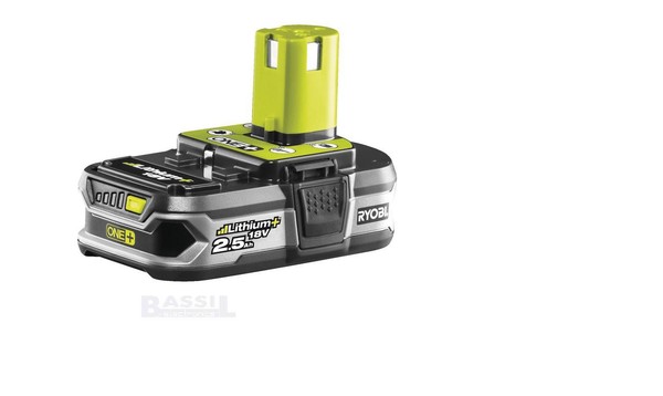 Ryobi One+ Lithium Ionen 2,5 Ah/ Li-Ion Akku RB18L25 18V Bj Ab 2022-image